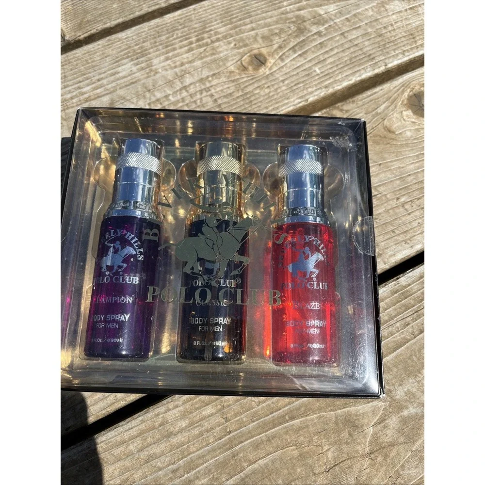 Beverly Hills Polo Club Classic Natural Body Spray 3 Pack Body Spray For men
